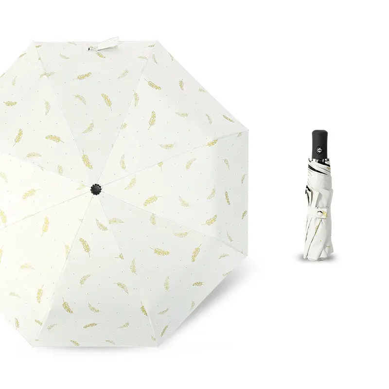 Automatic Newspaper Umbrella for Men Women Sunny Sun Umbrella - Image 8