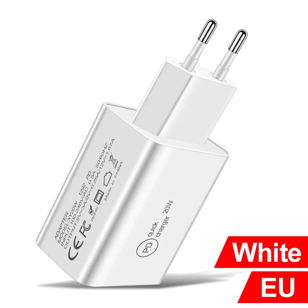 20WPD Travel Charger for EU UK US - Image 4