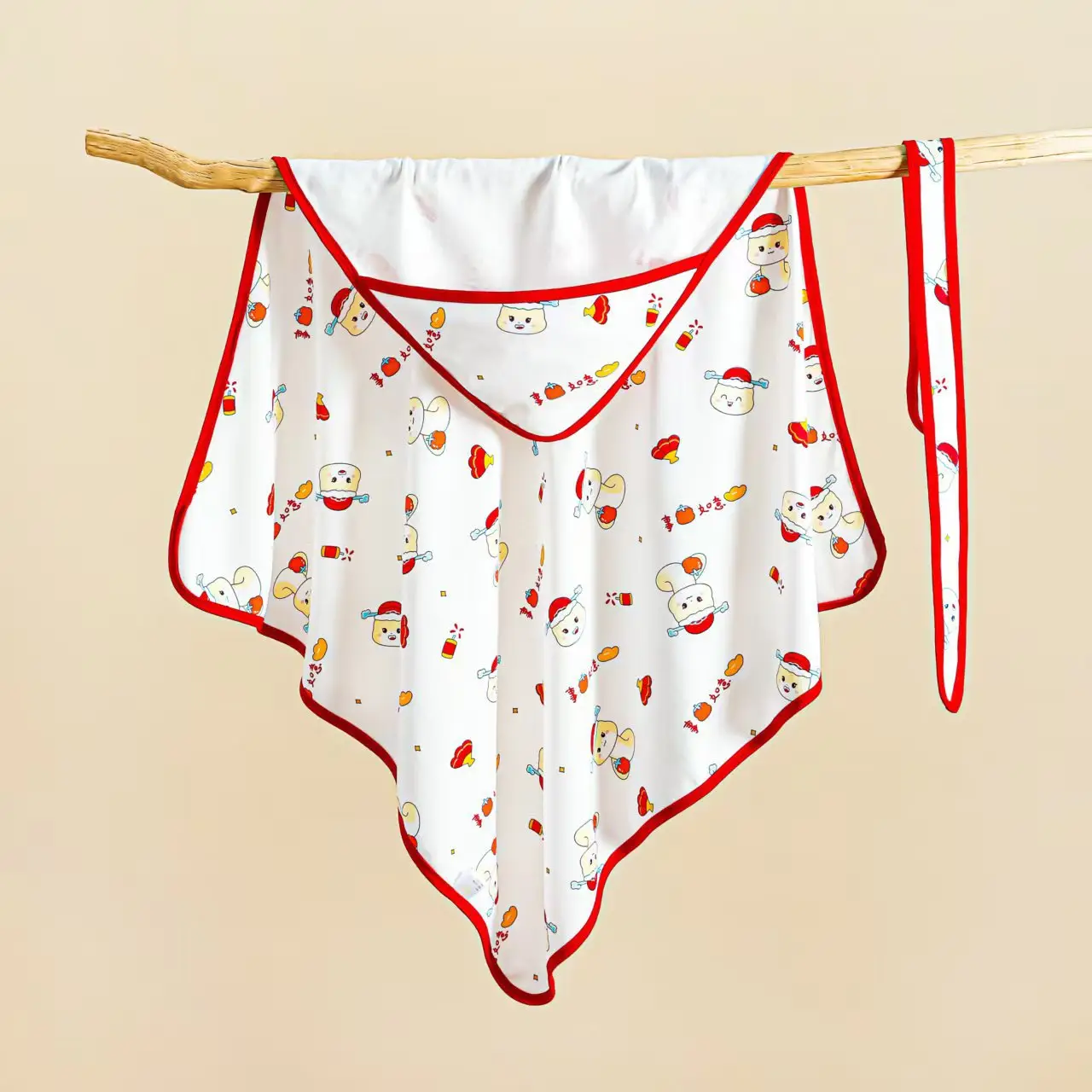 Baby Cartoon Air Conditioner Blanket White