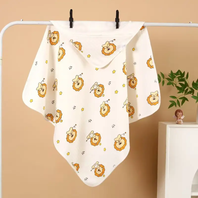 Baby Cartoon Air Conditioner Blanket White