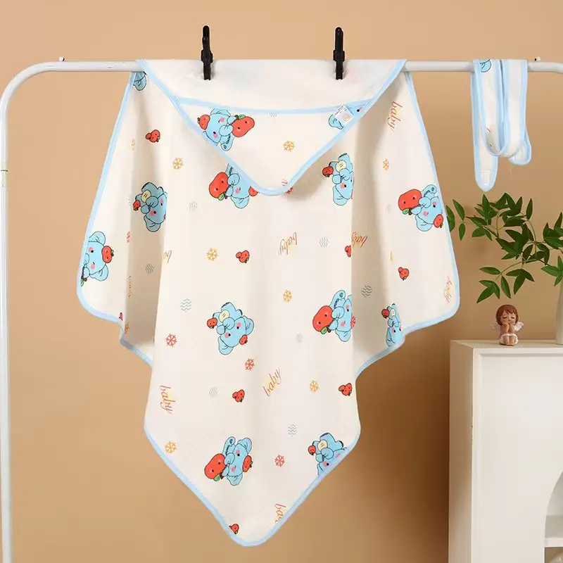 Baby Cartoon Air Conditioner Blanket White