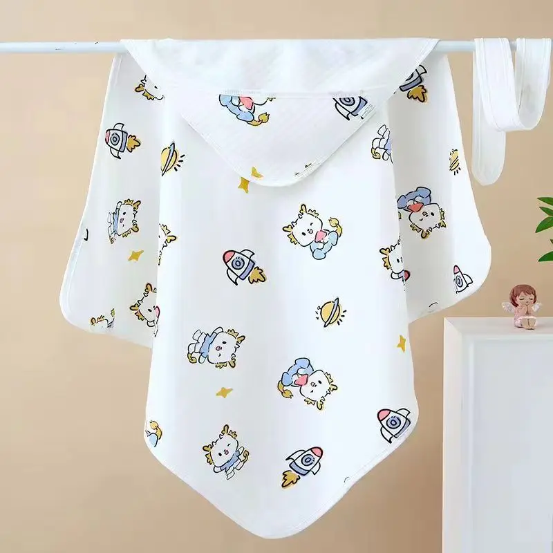 Baby Cartoon Air Conditioner Blanket White