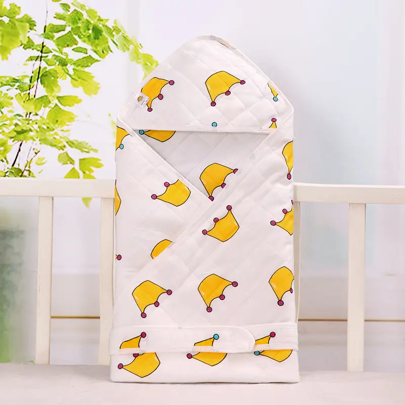 Baby Cartoon Air Conditioner Blanket White