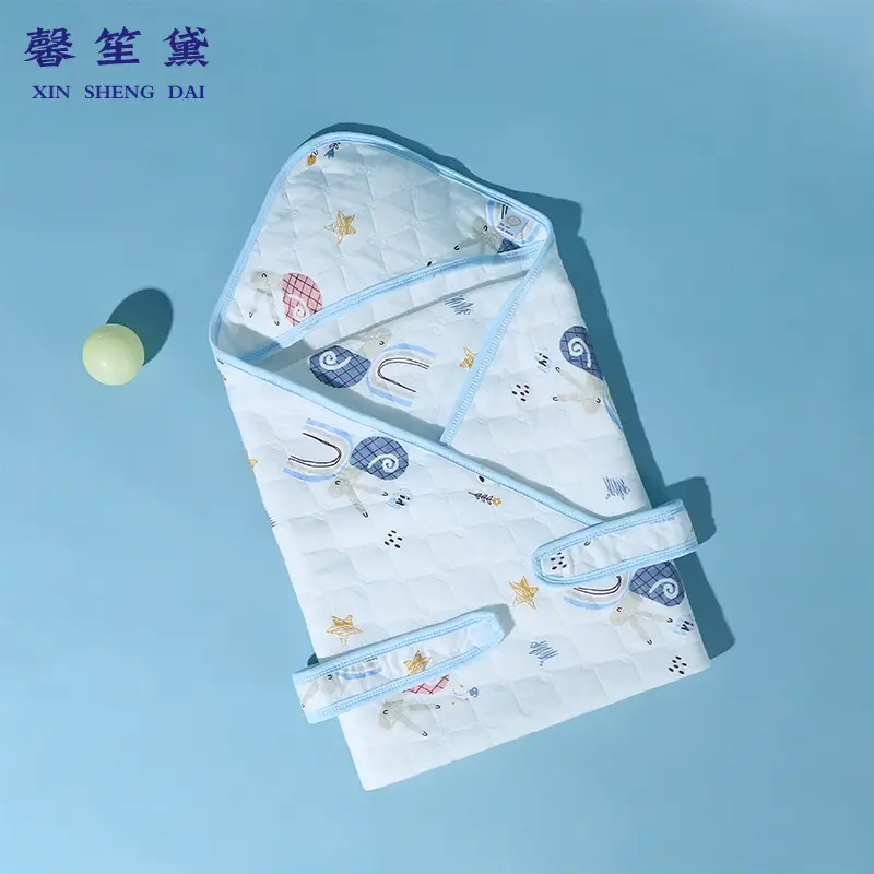Baby Cartoon Air Conditioner Blanket White