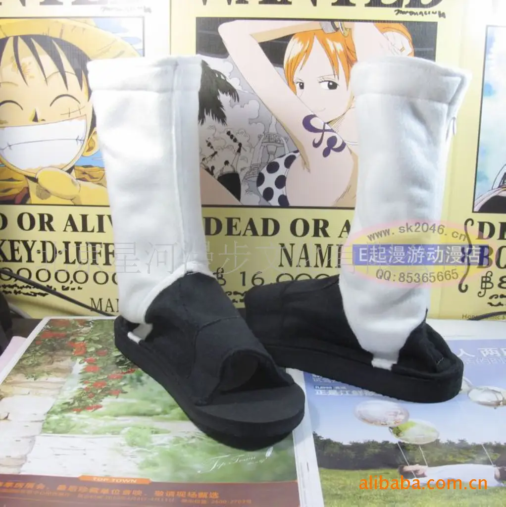 Japanese Ninja Sandals Black White Casual — feature 8