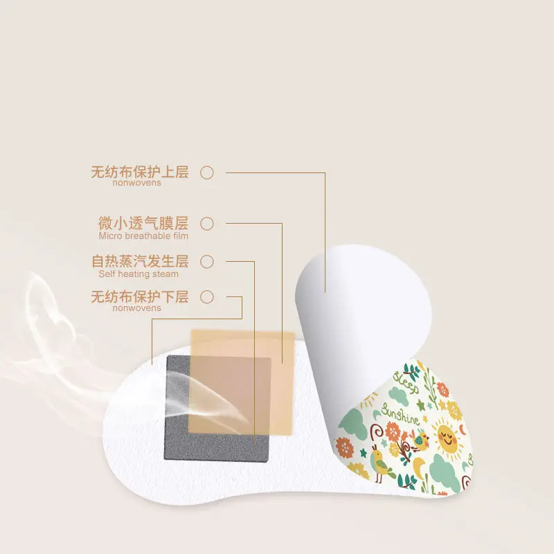 Kukaitong steam hot compress eye mask shading sleep fever soothing eye protection office disposable eye patch wholesale