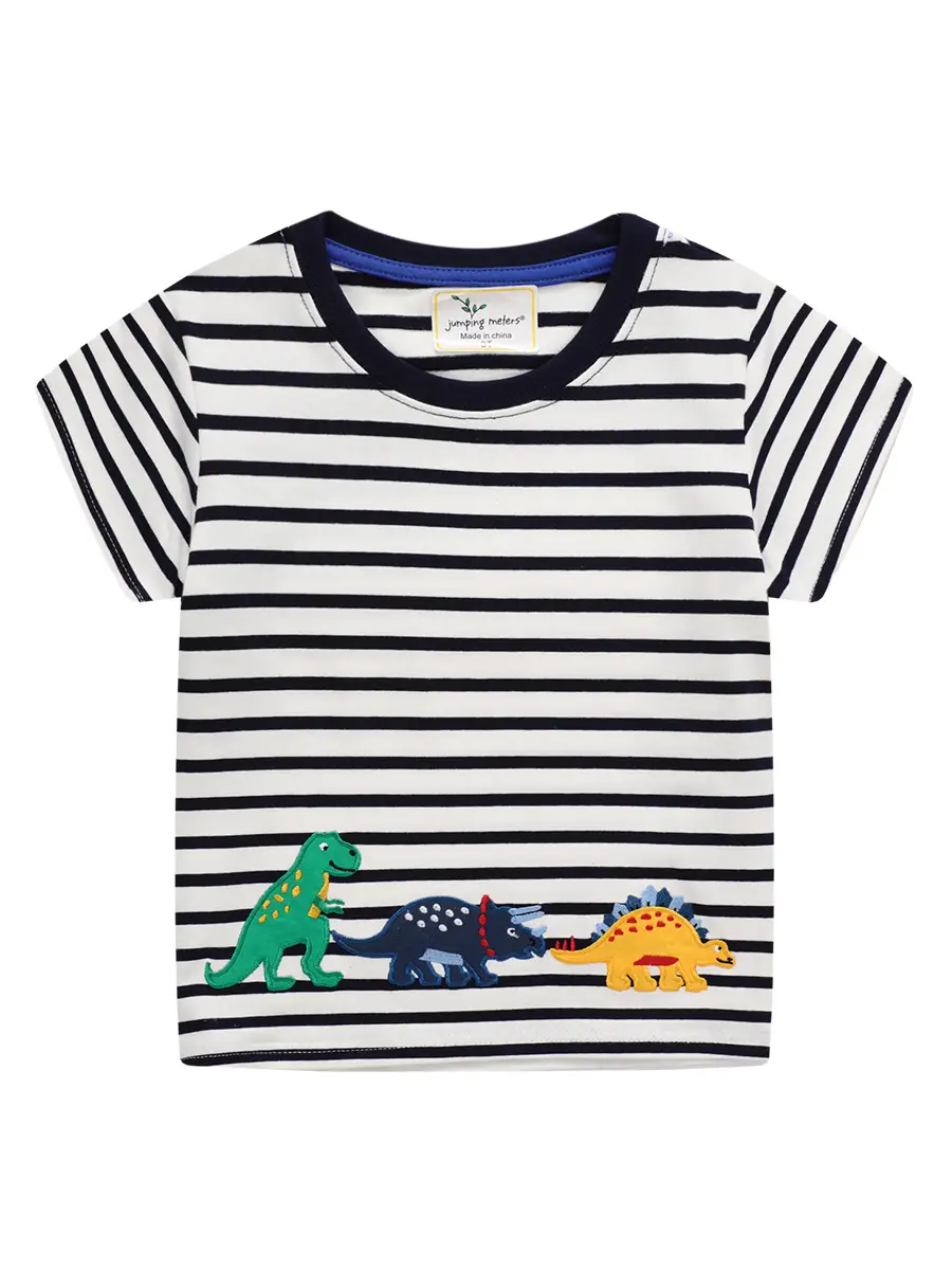 25 Summer Striped T-Shirt for Boys Base Shirt