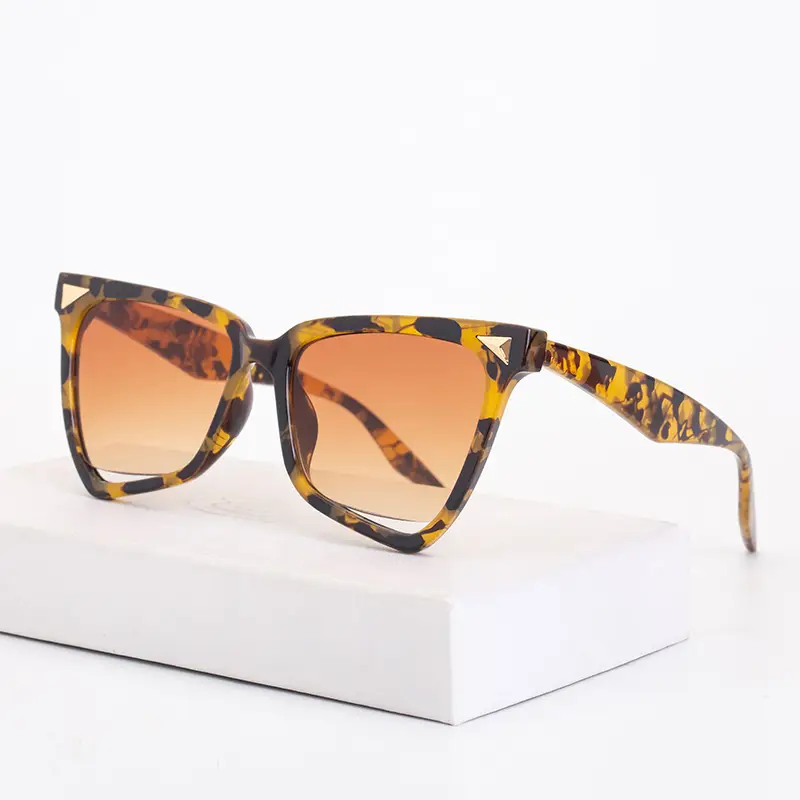 Women's Glitter Cat-Eye Sunglasses European American Style