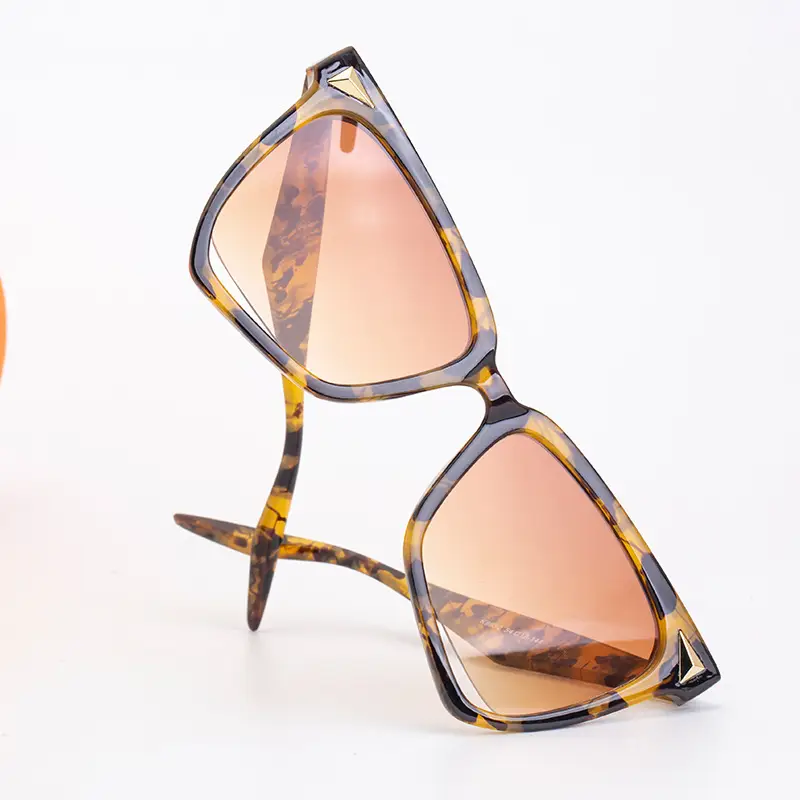 Women's Glitter Cat-Eye Sunglasses European American Style