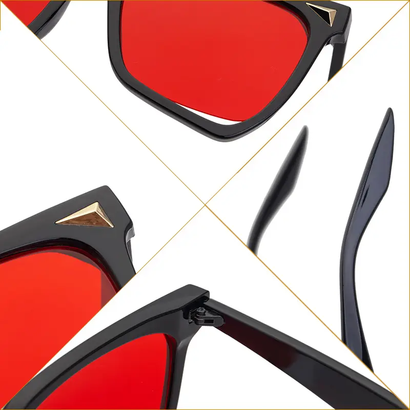 Women's Glitter Cat-Eye Sunglasses European American Style