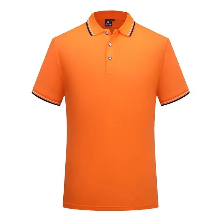 Men Green Polo Shirt with White Trim - Image 12