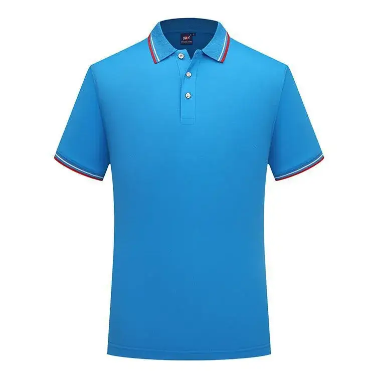 Men Green Polo Shirt with White Trim - Image 7