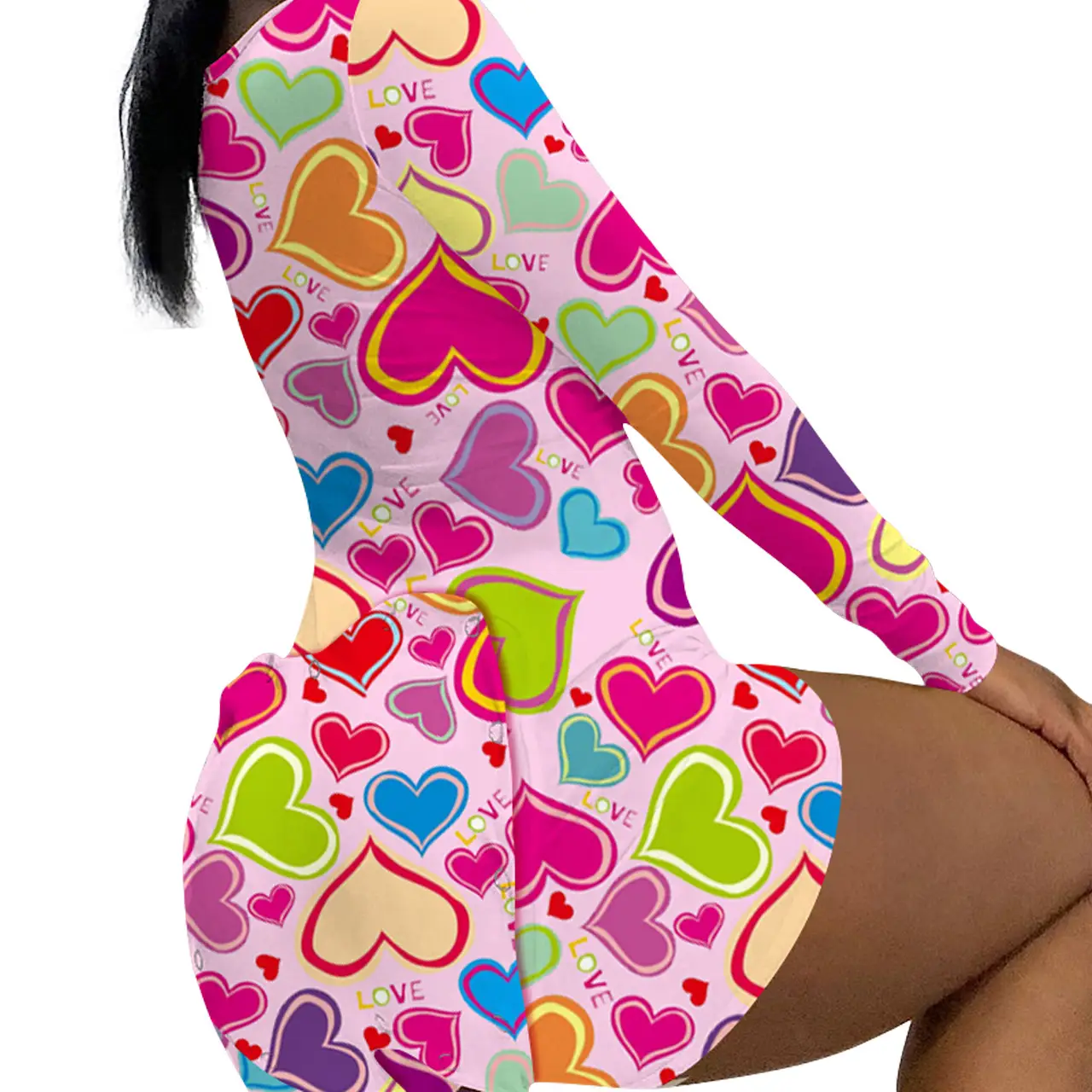 Printed Jumpsuit for Women with Money Print Design