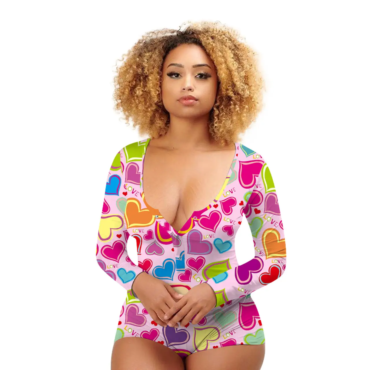 Printed Jumpsuit for Women with Money Print Design