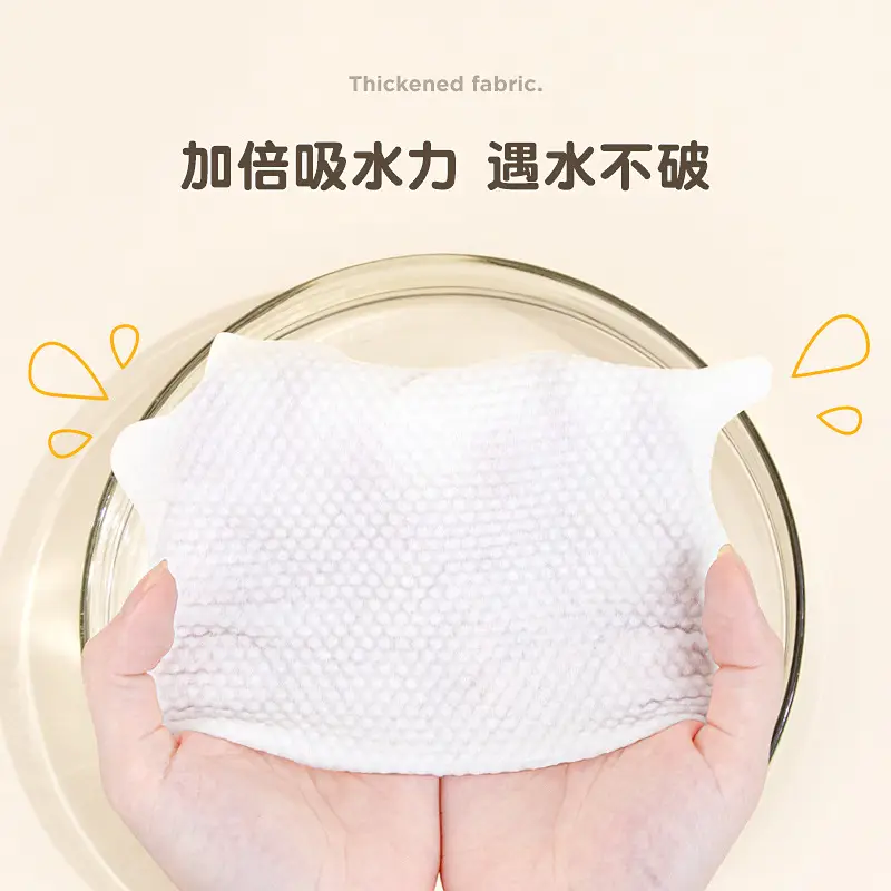 Pure Cotton Hanging Towel Large Volume White - Image 15