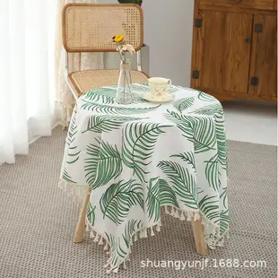 Gardenia Hollow-Out Pure Cotton Crochet Rectangular Tablecloth, Plaid Lace Round Tablecloth, Background Cloth, Lace Tablecloth — feature 7