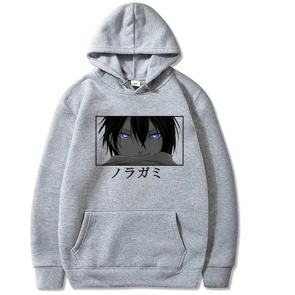 Noragami Yato Hooded Sweatshirt Black Harajuku Men Women - Image 4