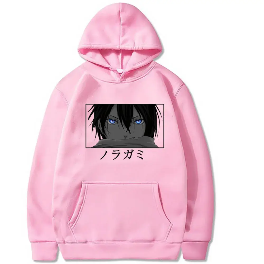 Noragami Yato Hooded Sweatshirt Black Harajuku Men Women - Image 6