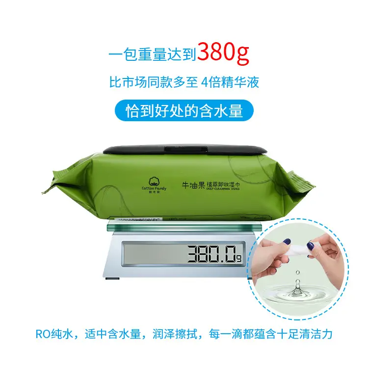 Avocado Deep Cleansing Makeup Remover Wipes - Image 8