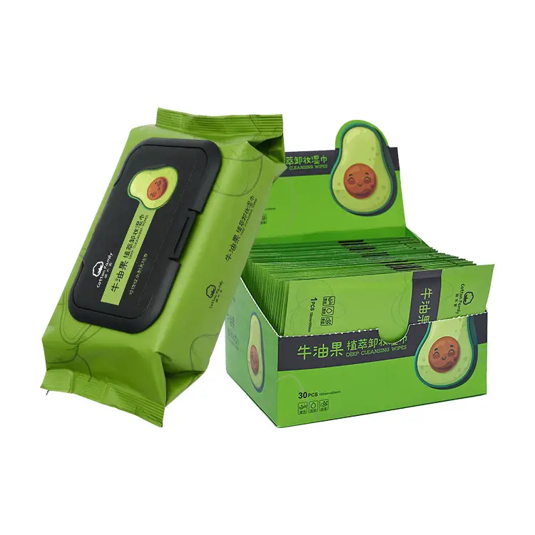 Avocado Deep Cleansing Makeup Remover Wipes - Image 9