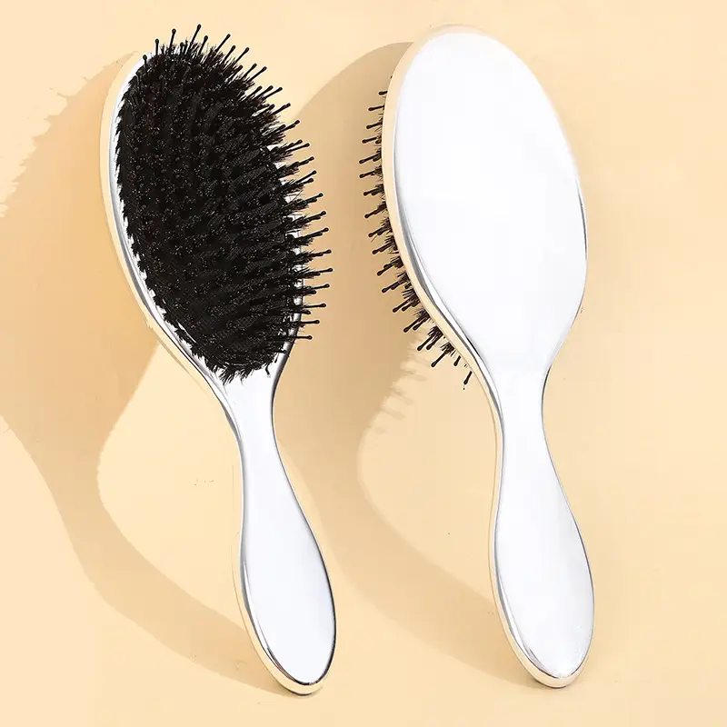 Rose Gold Square Electroplated Hair Comb for Women - Image 2