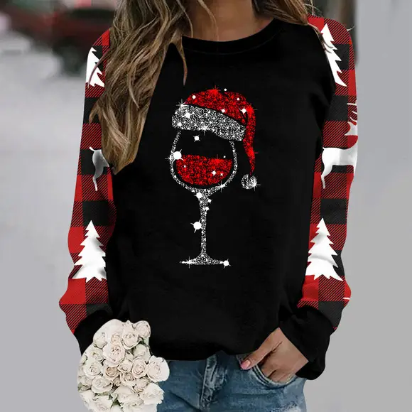 Women's 2025 Summer Grey Loose Round Neck T-Shirt — feature 7