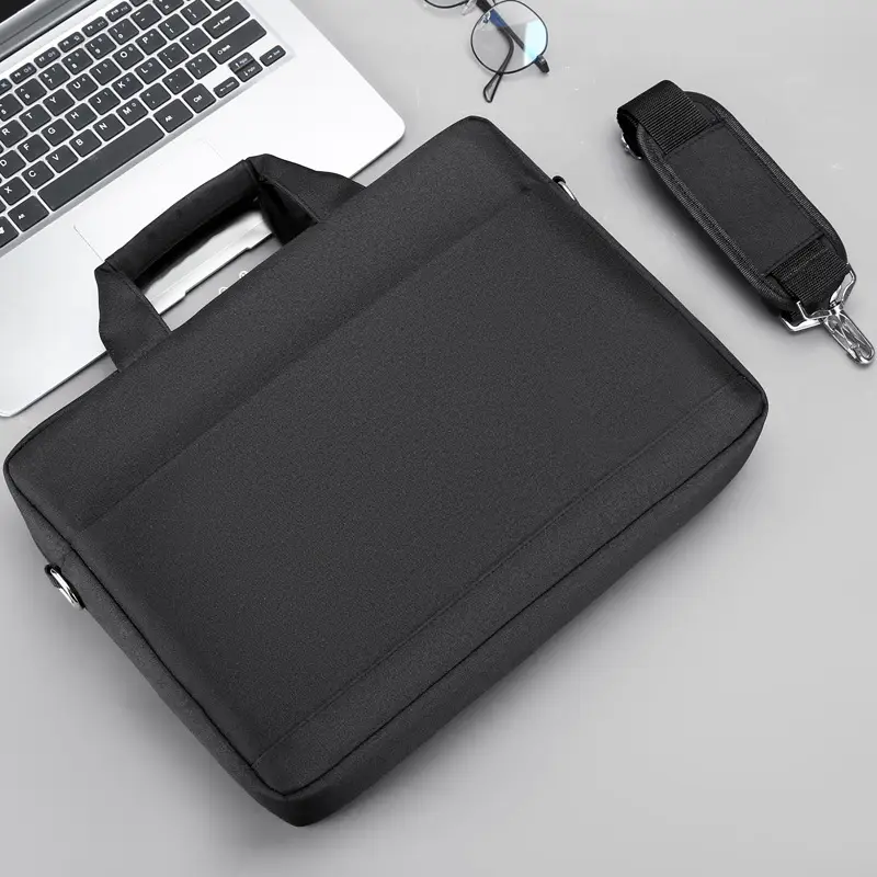 Men's Black Laptop Bag Anti-Splash Water Plus - Image 2