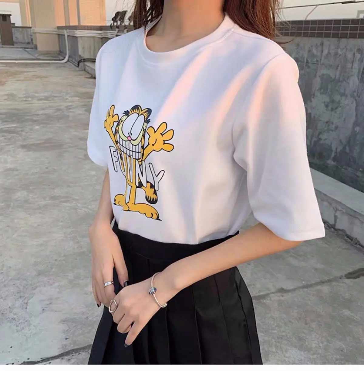 Women Graphic T-Shirt Summer 2025 Loose Fit — feature 13