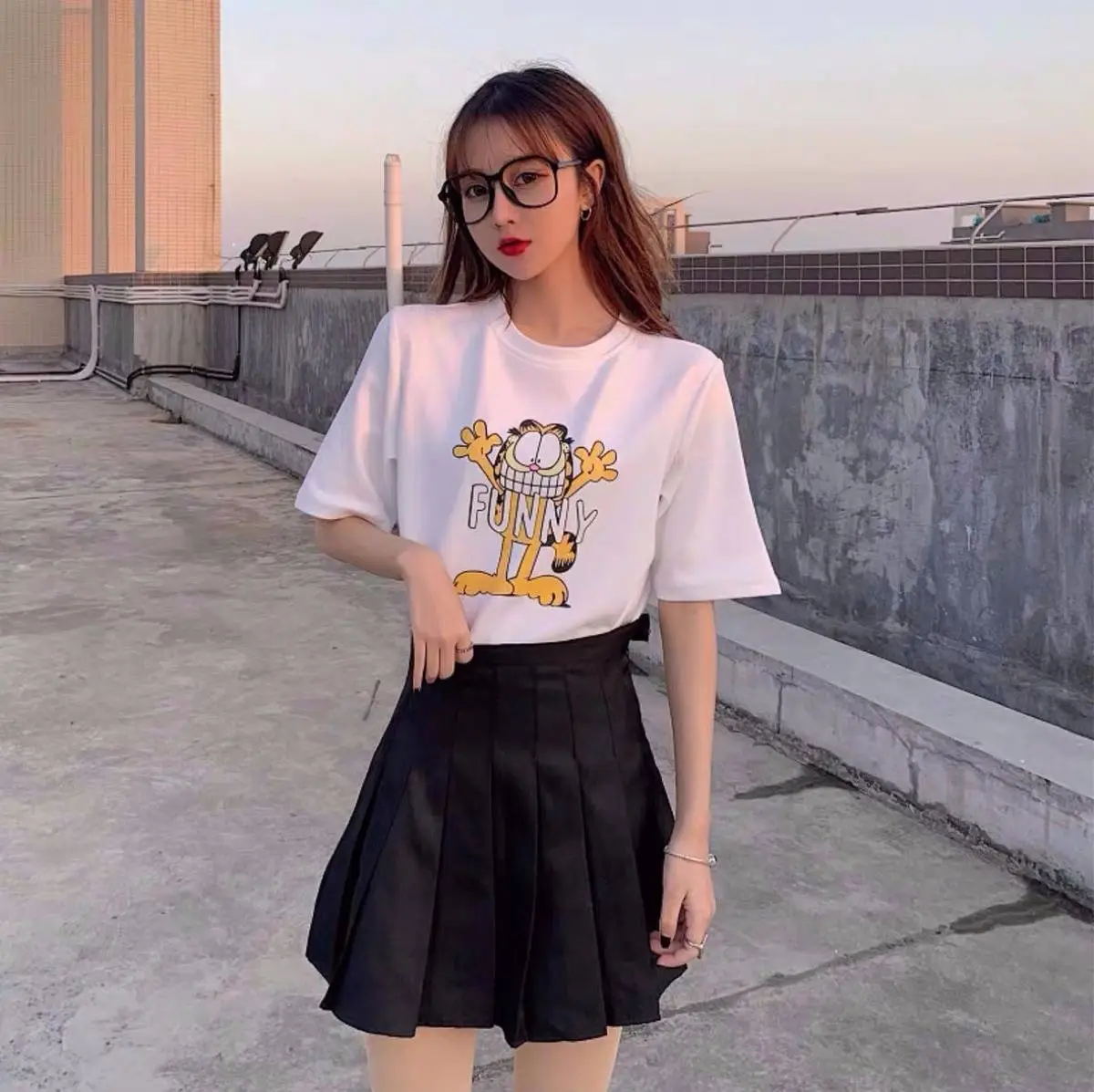 Women Graphic T-Shirt Summer 2025 Loose Fit — feature 14
