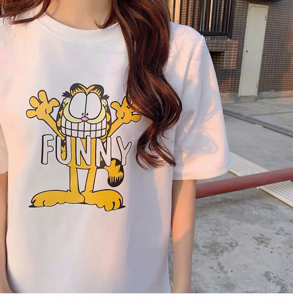 Women Graphic T-Shirt Summer 2025 Loose Fit — feature 15