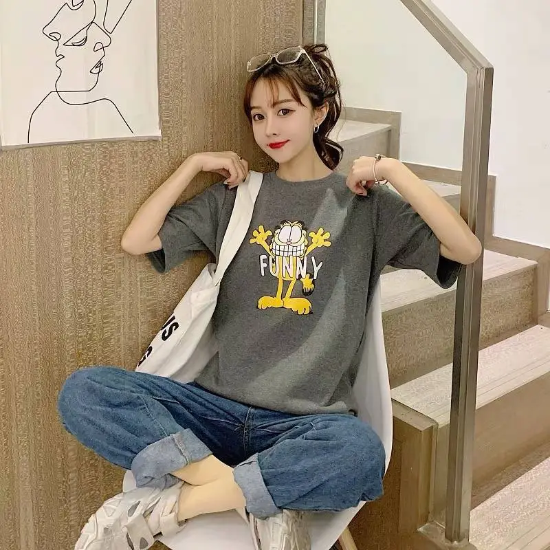 Women Graphic T-Shirt Summer 2025 Loose Fit — feature 2