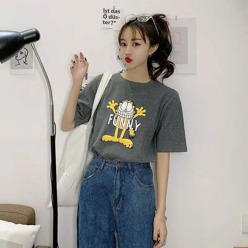 Women Graphic T-Shirt Summer 2025 Loose Fit — feature 3