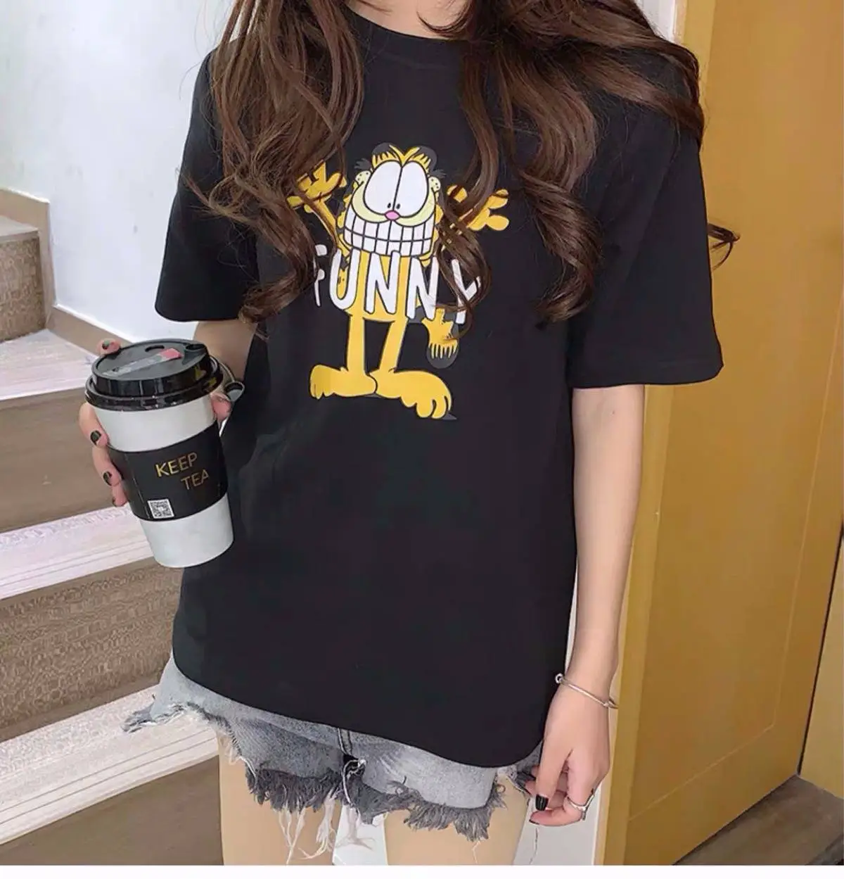 Women Graphic T-Shirt Summer 2025 Loose Fit — feature 7
