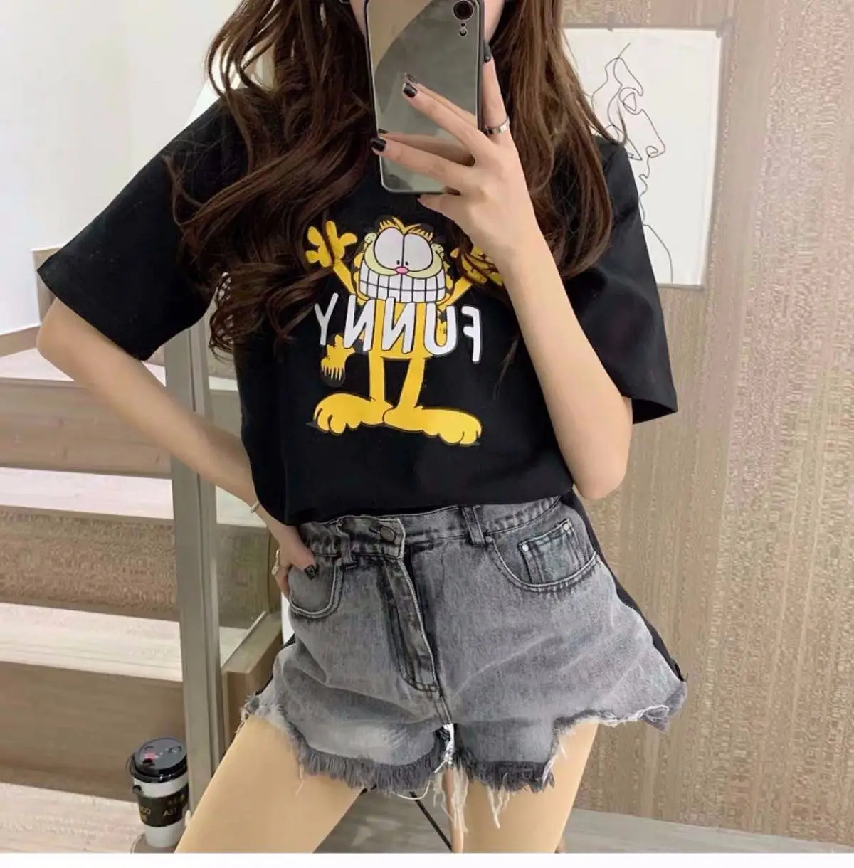 Women Graphic T-Shirt Summer 2025 Loose Fit — feature 9