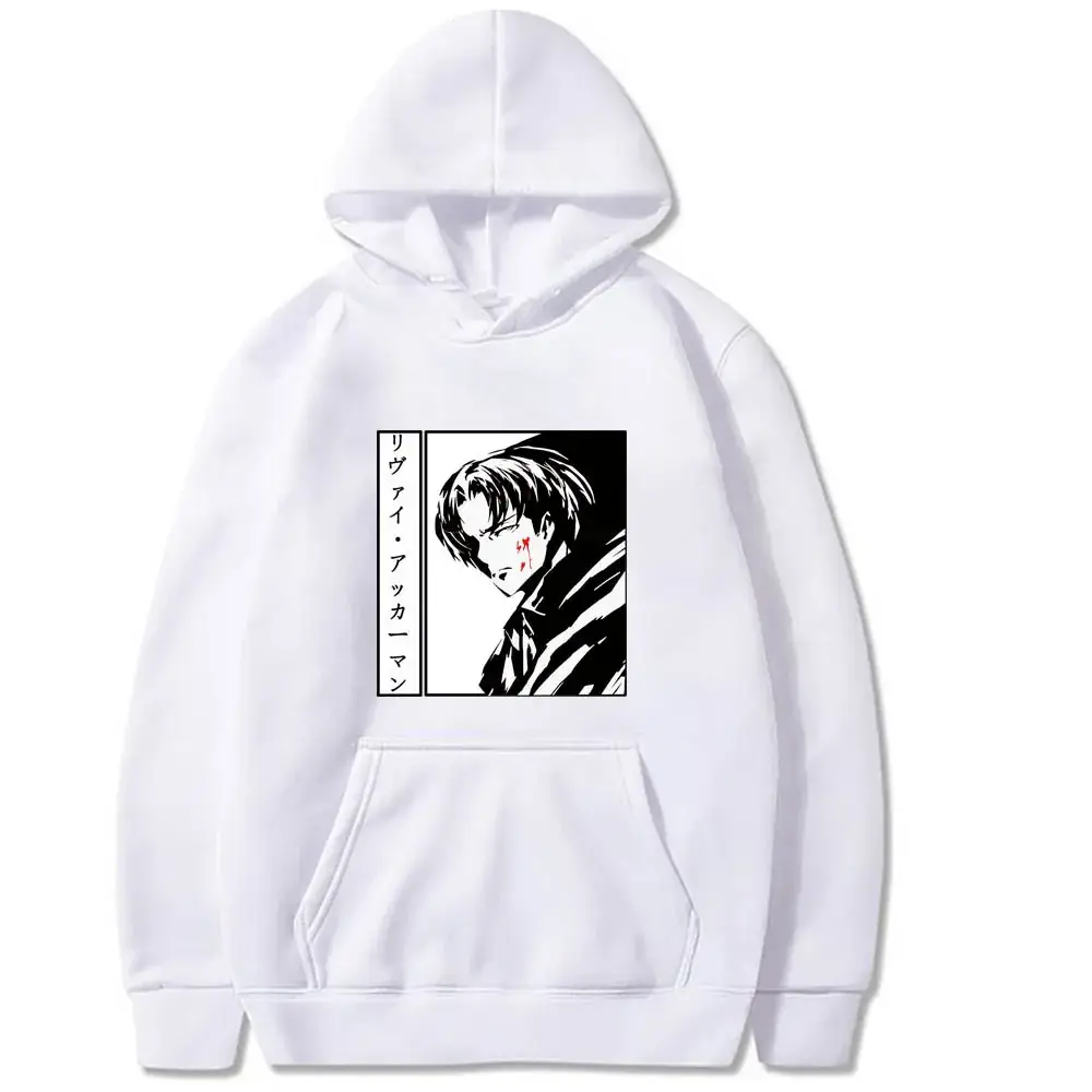 Men Black Cross-Attack Hoodie Sweatshirt Loose Fit - Image 3