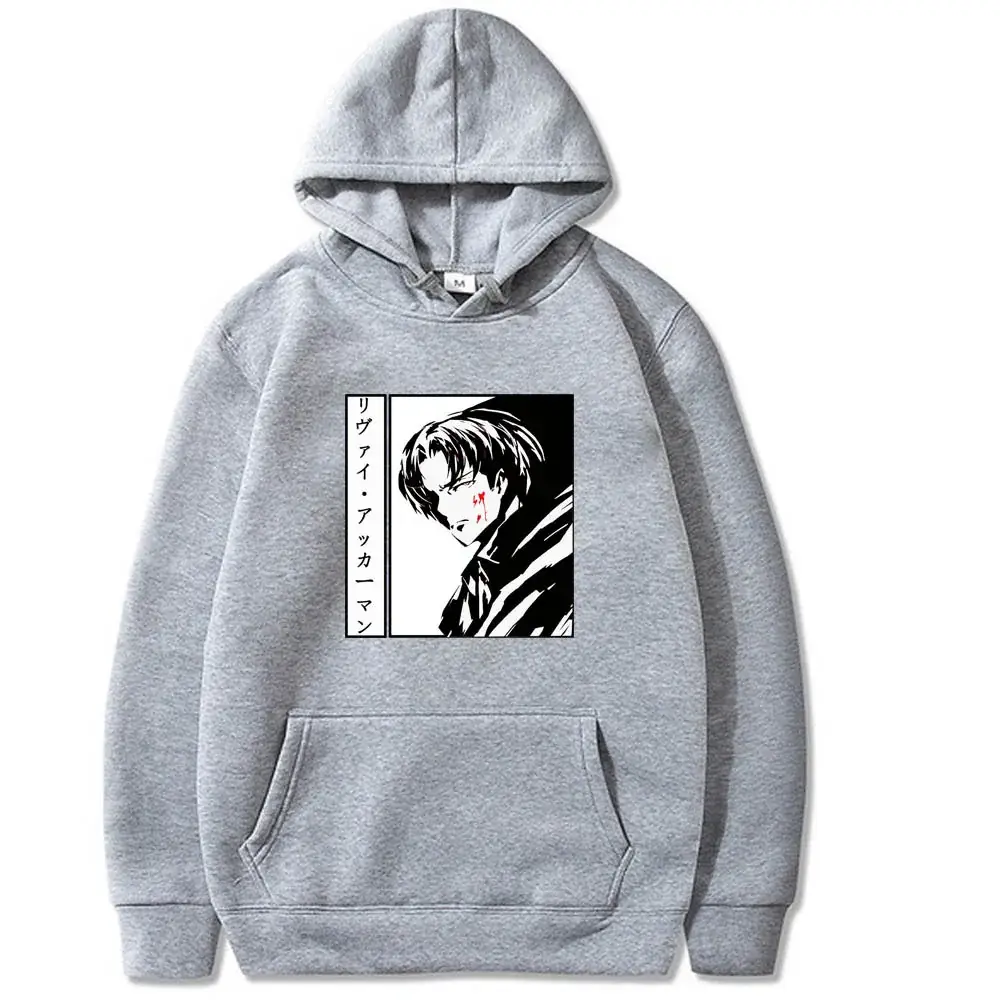 Men Black Cross-Attack Hoodie Sweatshirt Loose Fit - Image 6