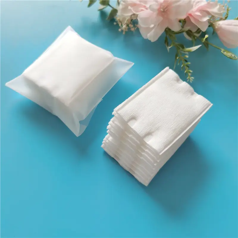 Double-Sided Pressure Makeup Remover Wipes 10 Pcs Thick Cotton - Image 3