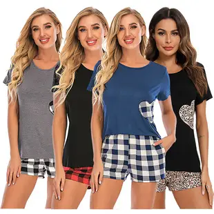 Pregnant Women's High Waist Belly Support Shorts Set — feature 9