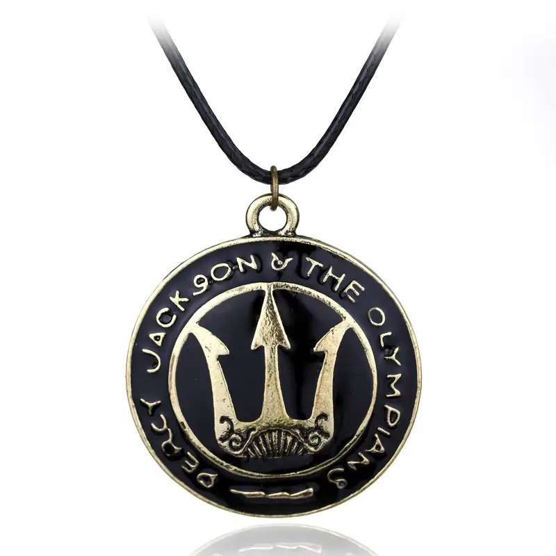 Percy Jackson Trident Logo Necklace for Men - Image 7
