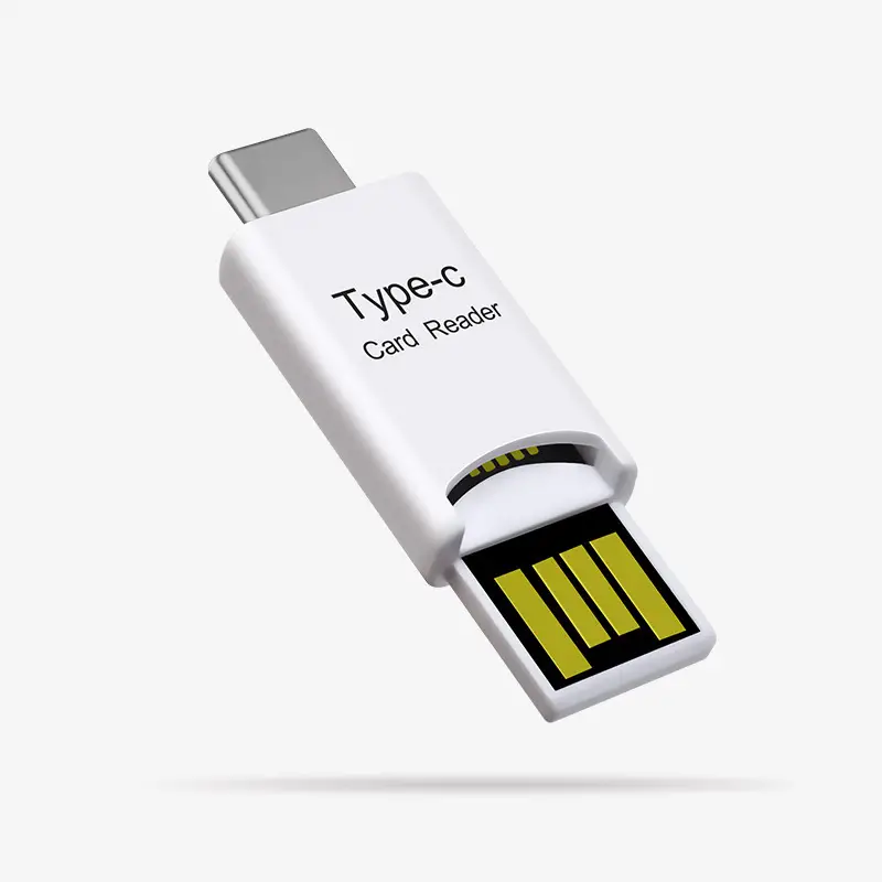 Type-C Dual-Purpose Card Reader for Mobile & PC