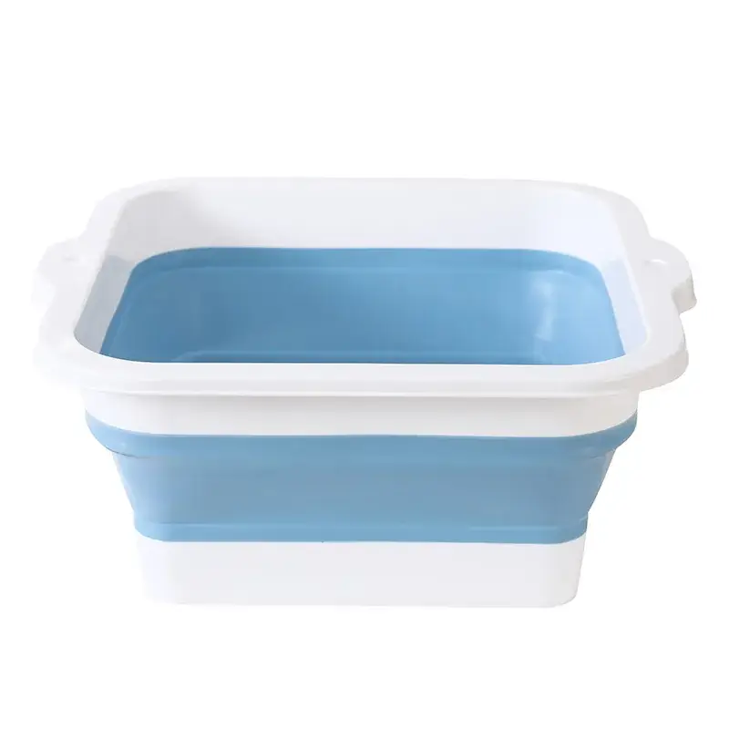 Portable Foldable Silicone Foot Bath Bucket 42cm - Image 8