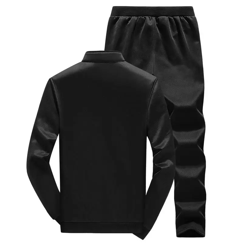 Men's Black H2A Full Track Suit 2-Piece Set - Image 6