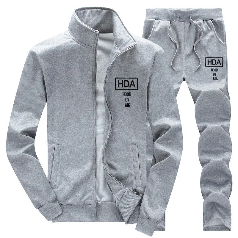Men's Black H2A Full Track Suit 2-Piece Set - Image 2