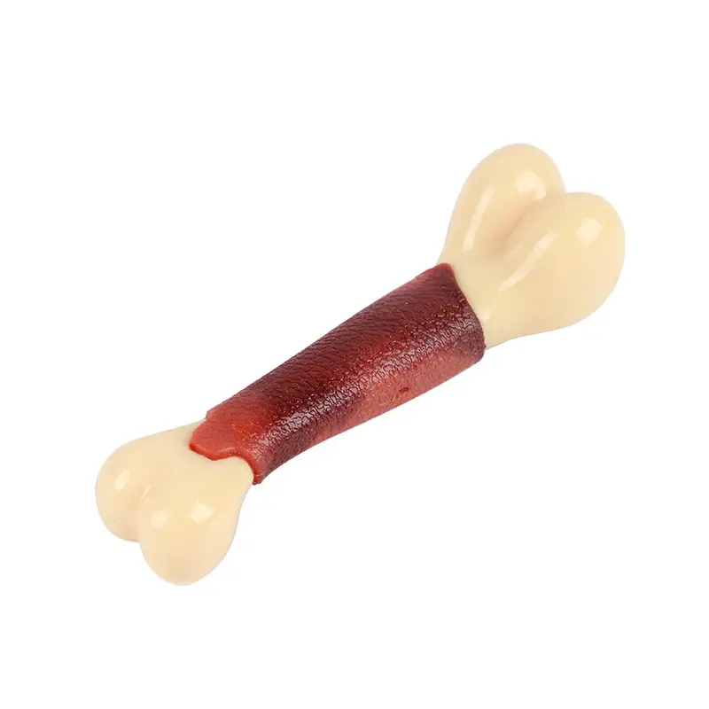PSM New Pet Molar Toy Beef Flavor Simulation Bone Molar Fixed Teeth Wear-resistant Bite-resistant Pet Dog Toy