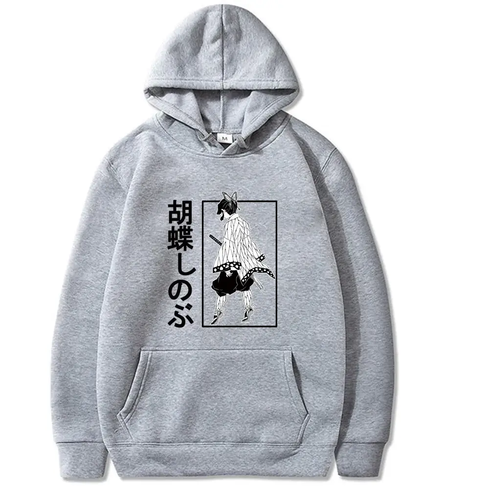 White Cross-Brand Hooded Sweatshirt with Anime Design - Image 4