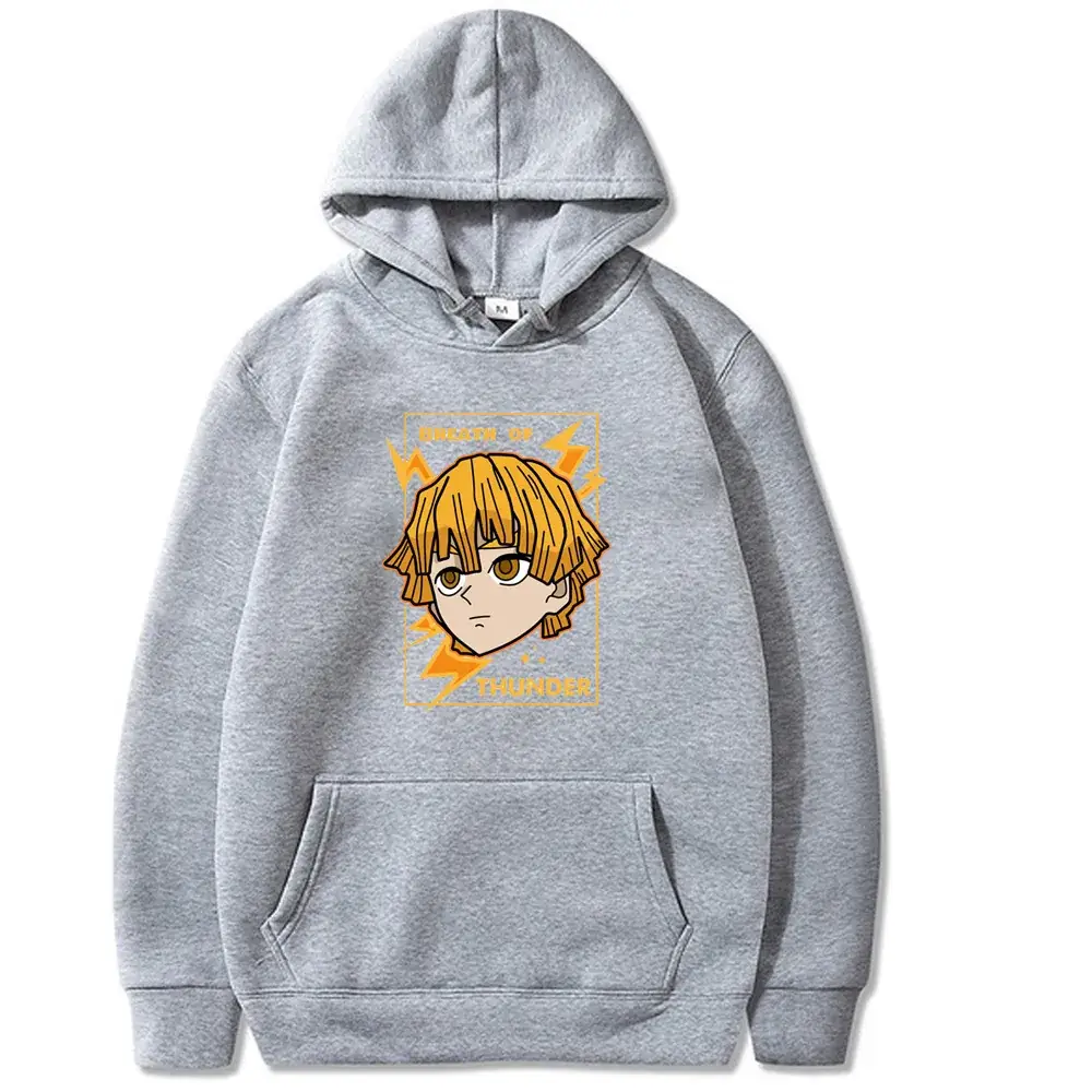 White Cross-Brand Hooded Sweatshirt with Anime Design - Image 9