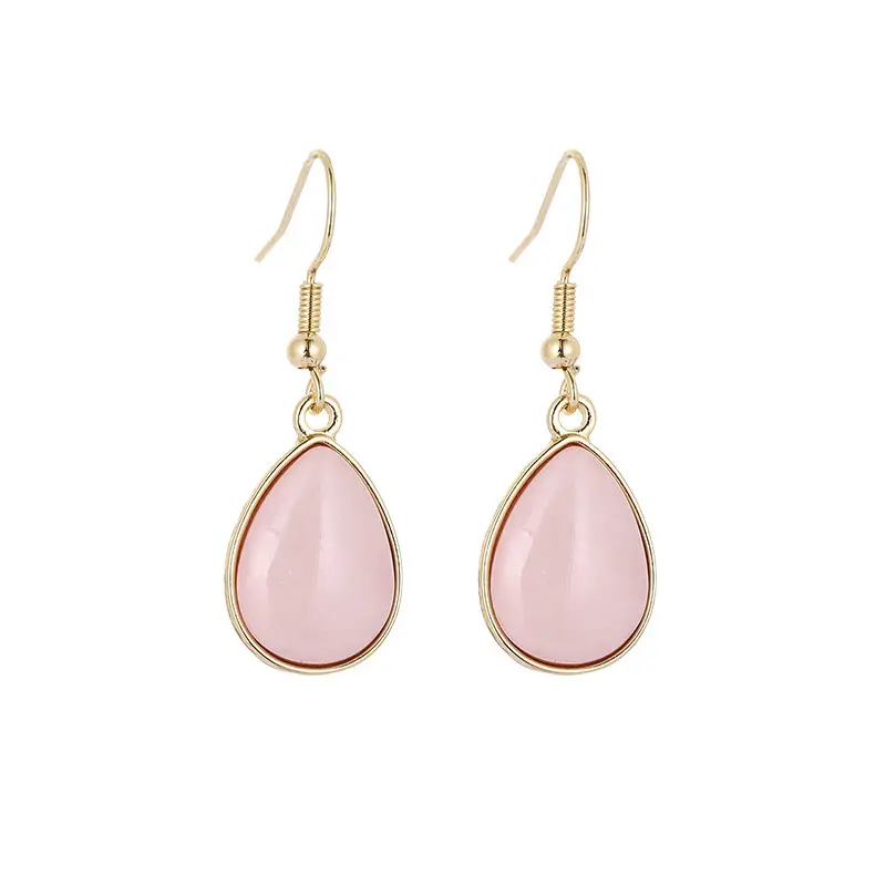 Sweet Blue Stone Drop Earrings for Women - Image 5