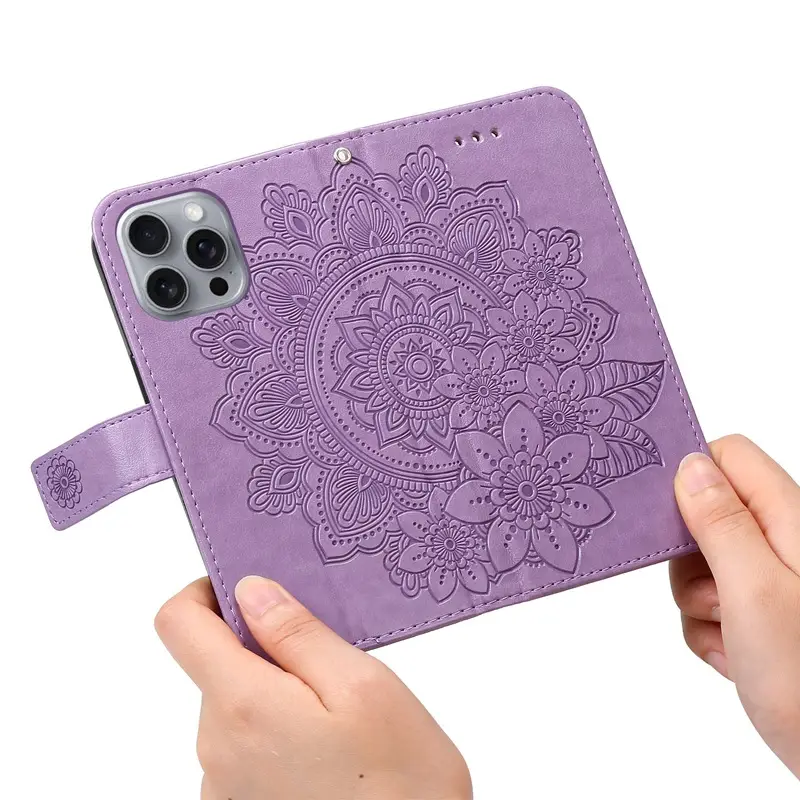 Pink Embossed Phone Case for iPhone 17