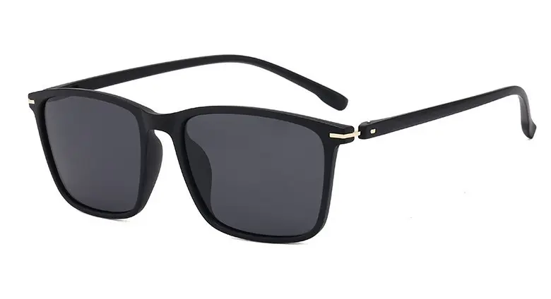 Men's Square Frame Polarized Sunglasses Driving Driver Glasses UV400 Cross Border - Image 3