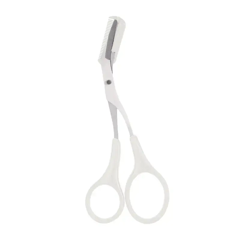 New Milk White Eyebrow Trimming Knife 4-Piece Set - Image 2